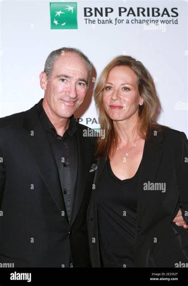 Brad Gilbert and Kim Gilbert pose at the 11th Annual BNP Paribas Taste