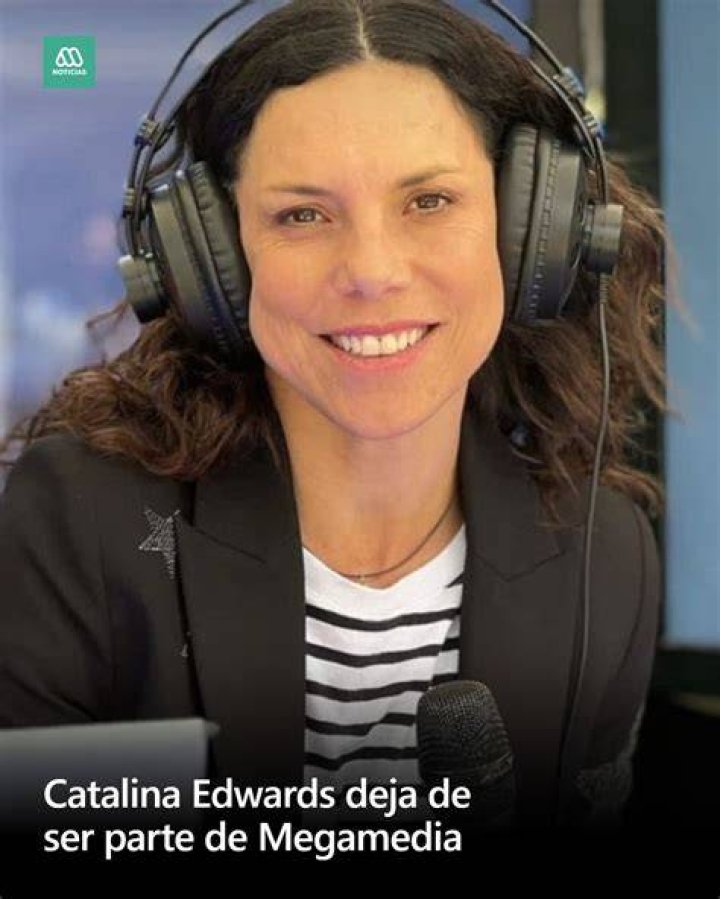 Catalina Edwards deja el &aacute;rea de prensa de Mega despu&eacute;s de trece a&ntilde;os