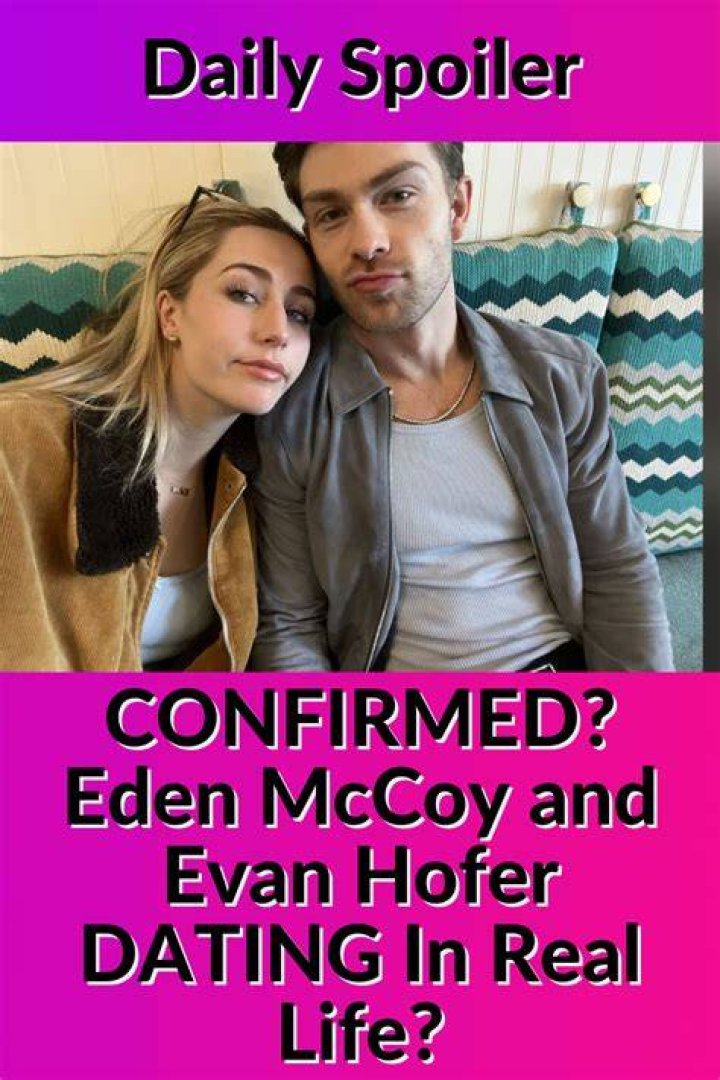 Evan and Eden dating General Hospital Blog