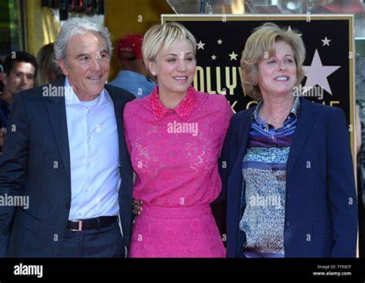 Gary Carmine Cuoco, Kaley Cuoco and Layne Ann Cuoco. Actress Kaley