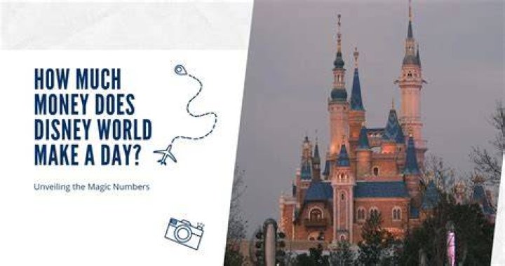 How Much Money Does Disney Make A Day? Anup Karumanchi