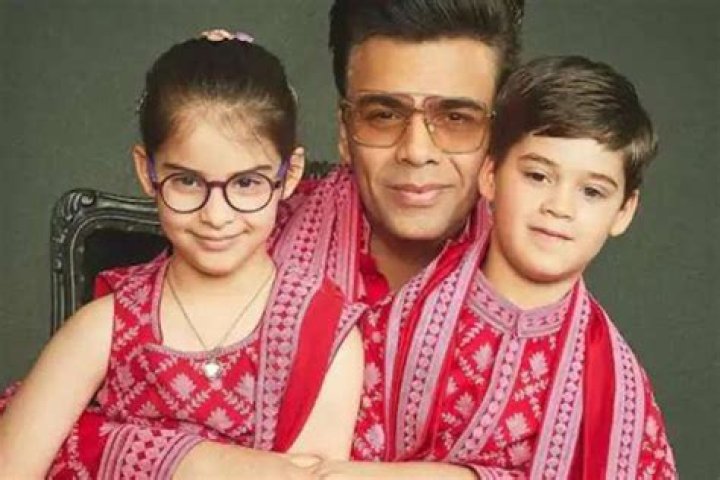 Karan Johar With His Wife Karan johar shared a photo of his friend