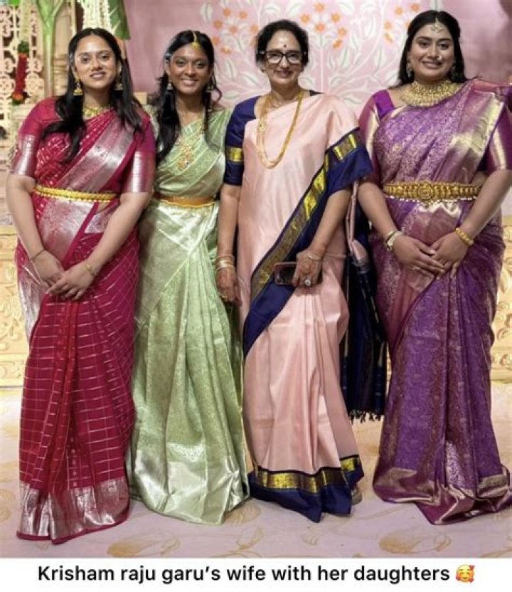 Krishnam Raju's Second Wife Revealed
