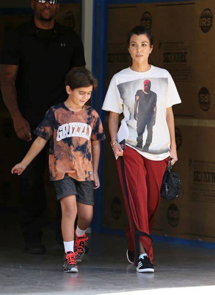 Mason Disick Looks All Grown Up In Rare Photo With Kim Kardashian
