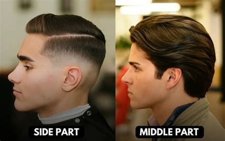 Side vs. Middle Part What’s the Deal with this Generational Feud